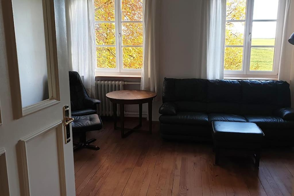 Ferienwohnung In Der Villa Sana Mit Grossem Garten Rofingen Extérieur photo