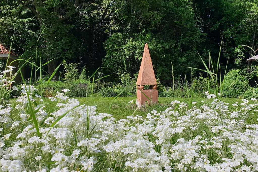 Ferienwohnung In Der Villa Sana Mit Grossem Garten Rofingen Extérieur photo